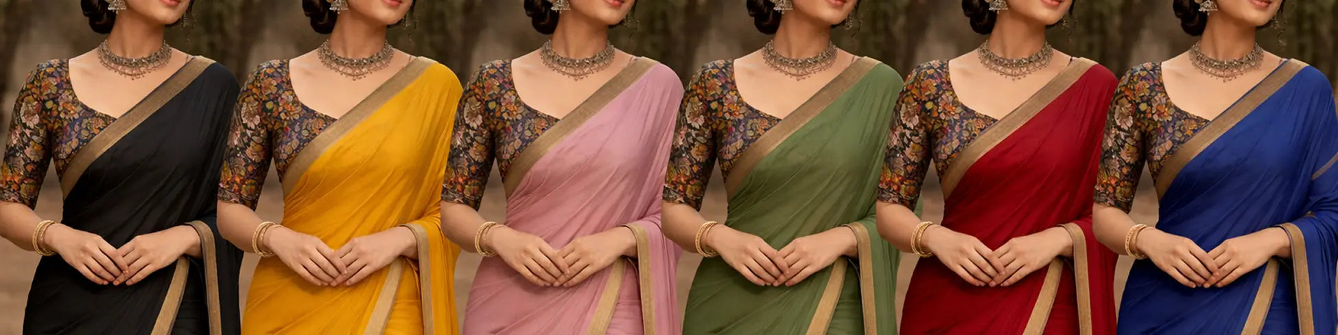 How to Style Kalamkari Blouse Designs for Plain Sarees