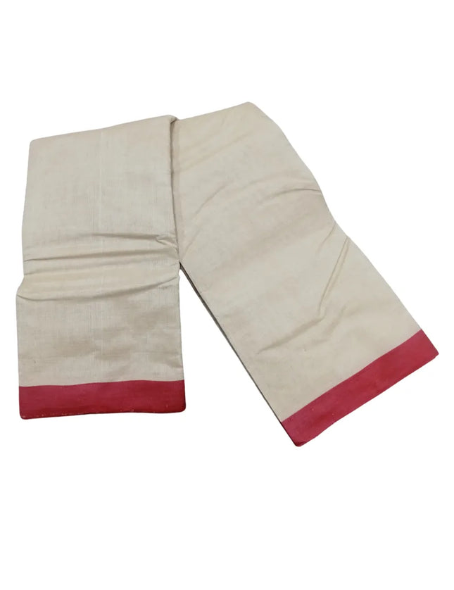 Men Pure Calcutta Narumadi Madi Panche- 36INCH -7mulam3.10mtrs