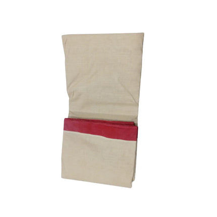Men Pure Calcutta Narumadi Madi Panche- 36INCH - 8MULAM/3.5mtrs