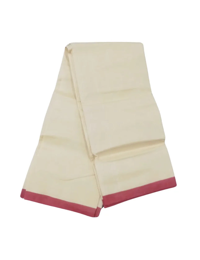 Men Pure Calcutta Narumadi Madi Panche- 36INCH - 9MULAM/4MTRS