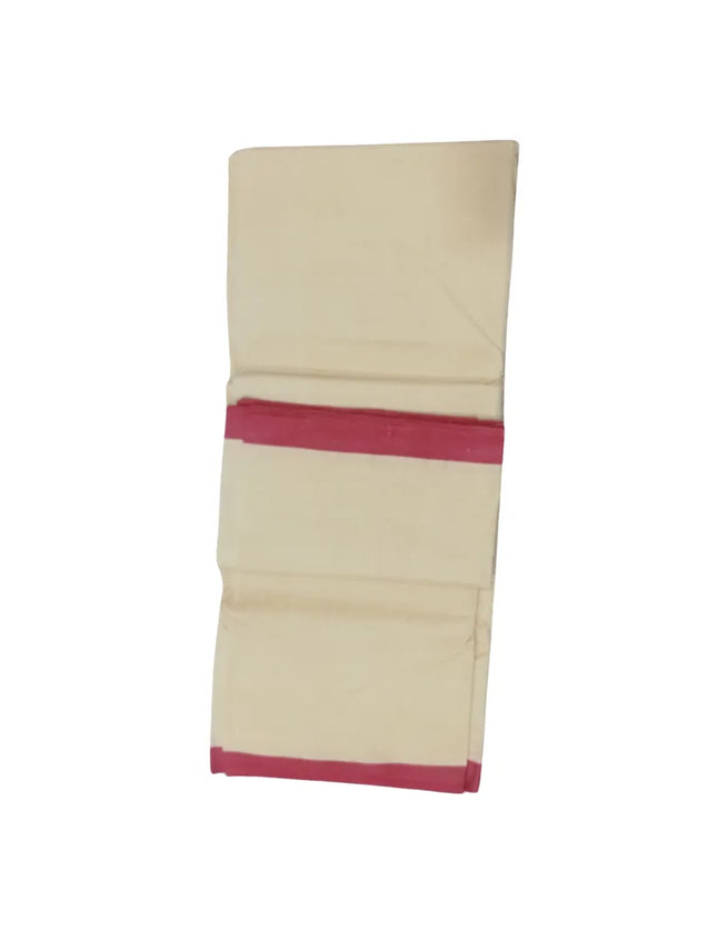Men Pure Calcutta Narumadi Madi Panche- 36INCH - 9MULAM/4MTRS