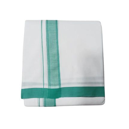 Men Pure Cotton 1 Inch Sarathy Panchakacham Dhoti-9x5