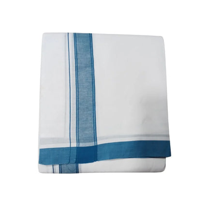 Men Pure Cotton 1 Inch Sarathy Panchakacham Dhoti-9x5