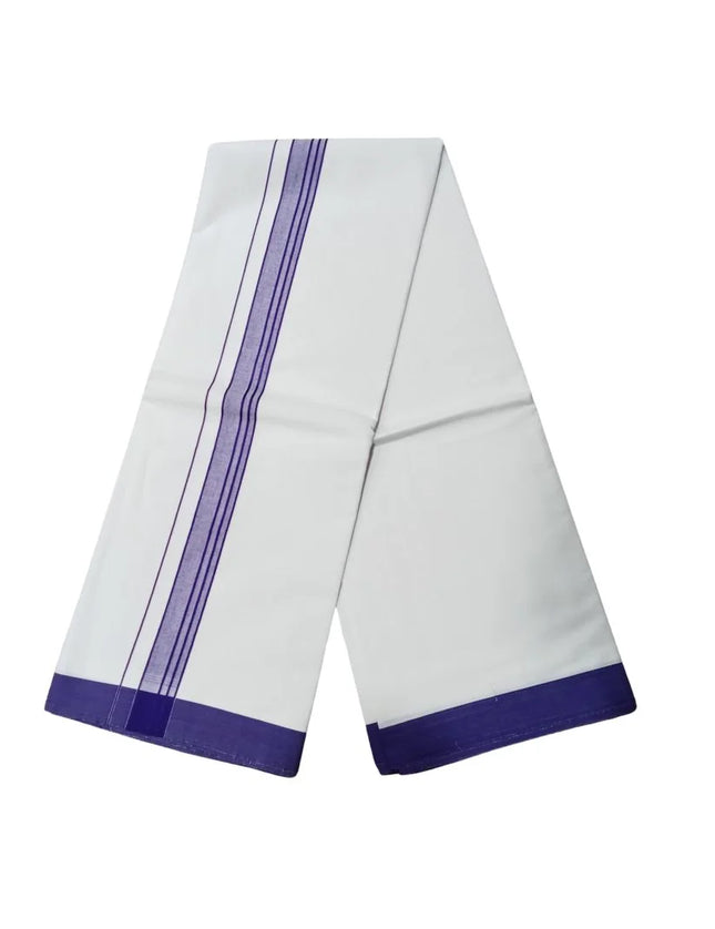 Men Pure Cotton d.no-600s Panchakacham Dhoti- 9x5