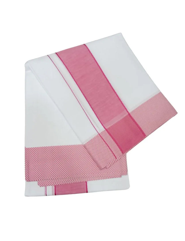 Men Pure Cotton Colour Checks Panchakacham Dhoti-9x5