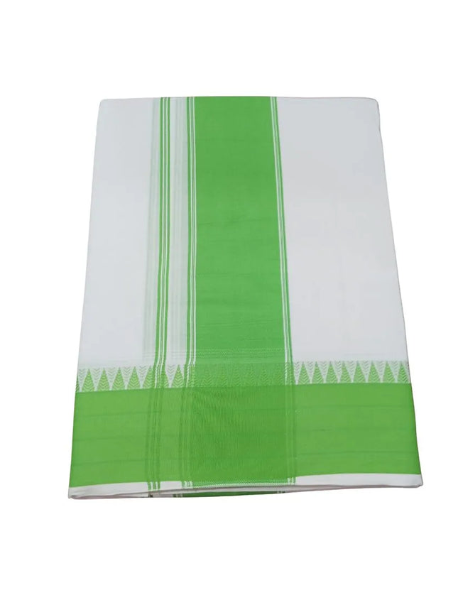 Men Pure Cotton D137 3 Inch Panchakacham Dhoti-9x5