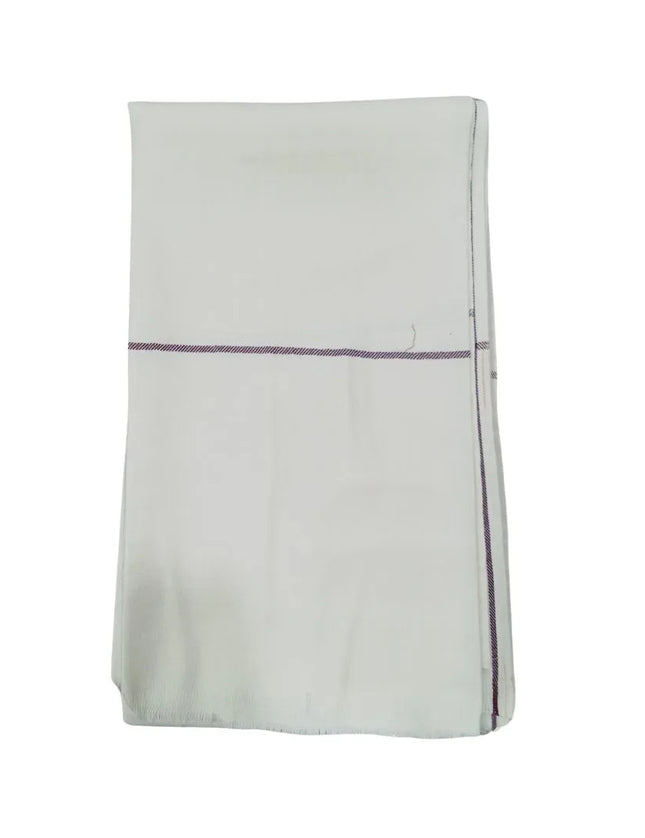 Men Premium Woolen Cream Dhawali - 8 MULAM - 3.5MTRS