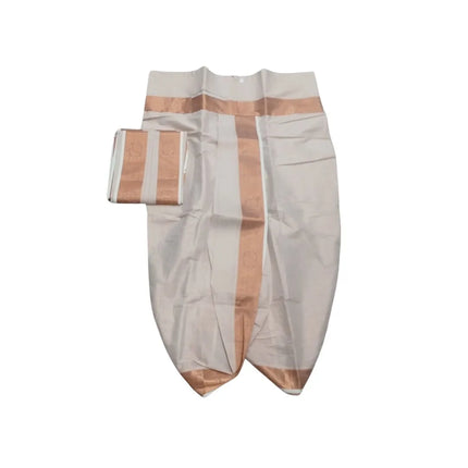 Men Readymade Panchakacham 100k Jari Premium Copper