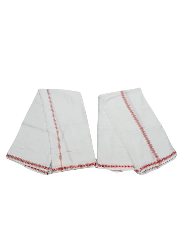 Men Staple Tanda Panchakacham -Rudrachai Border Dhoti -  9X5
