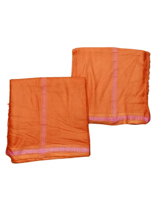 Men Staple Tanda Panchakacham -Rudrachai Border Dhoti -  9X5