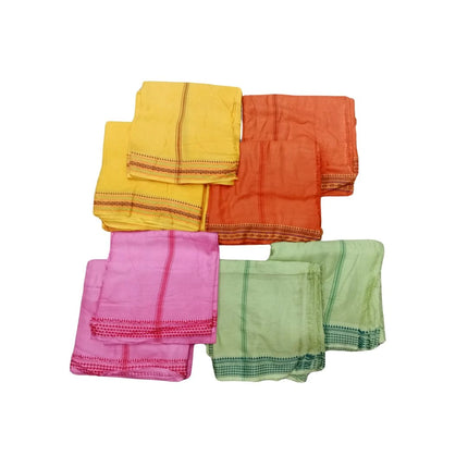 Men Staple Tanda Panchakacham -Thread Border Dhoti -  9X5