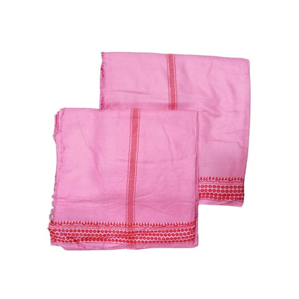 Men Staple Tanda Panchakacham -Thread Border Dhoti -  9X5