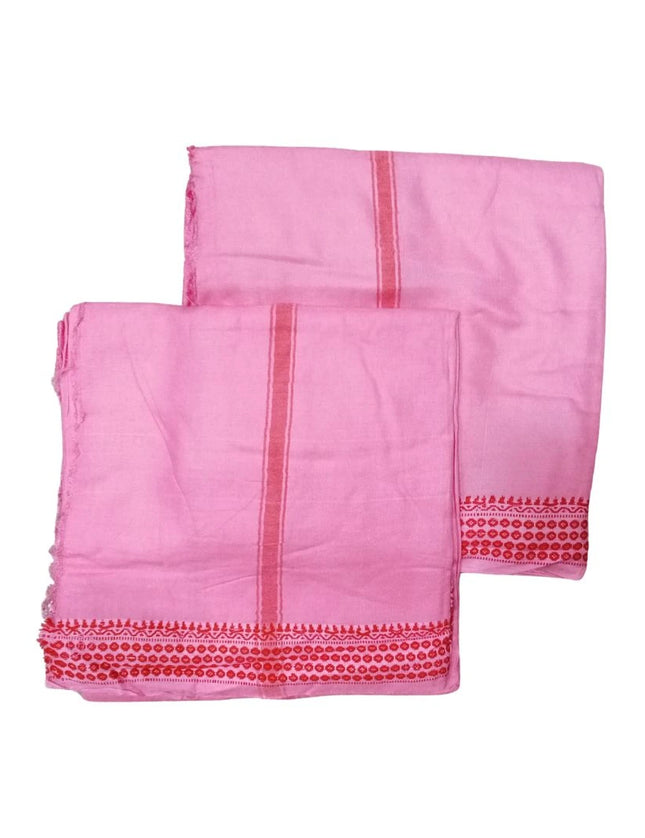 Men Staple Tanda Panchakacham -Thread Border Dhoti -  9X5