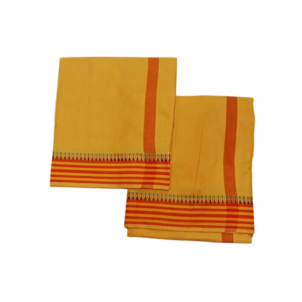 Men Tanda Panchakacham -Satin Border Dhoti -  9*5