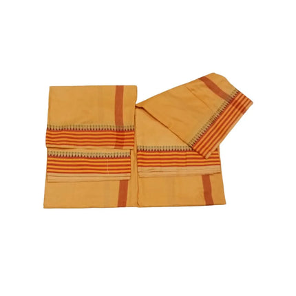 Men Tanda Panchakacham -Satin Border Dhoti -  9*5