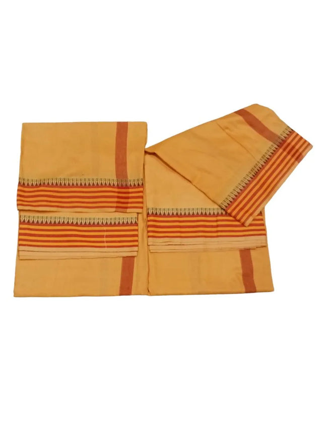 Men Tanda Panchakacham -Satin Border Dhoti -  9*5