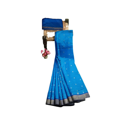 Pure Kanchipuram Silk 9 Yards Madisar Saree - Elegant Small Border & Rich Pallu