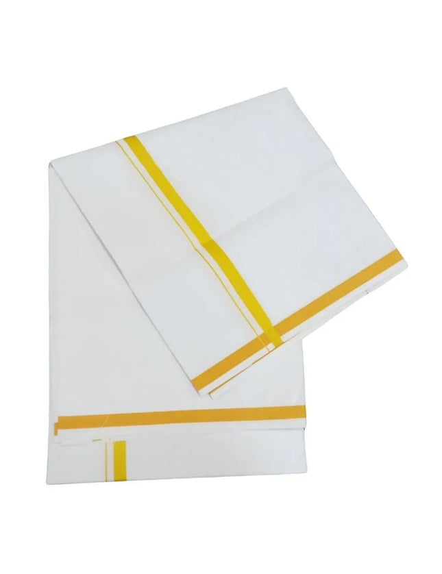 Men Cotton Gundanju Single Dhoti- 2M